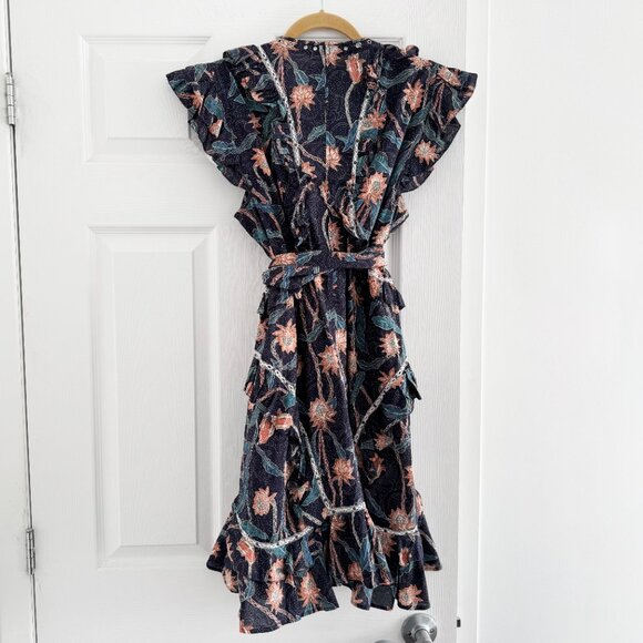 Isabel Marant "Unity" Printed Cotton Dress, size 34 (fits size 2 ish) - Picture 13 of 15